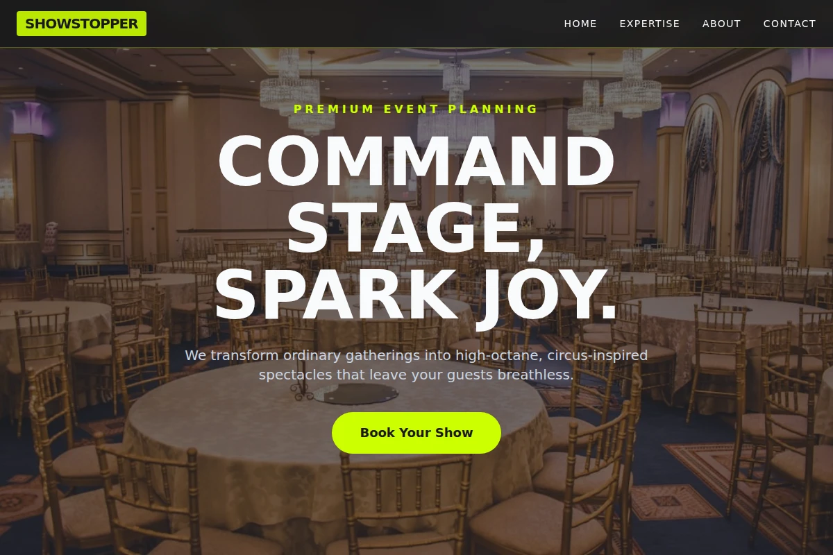 Circus Event Planning